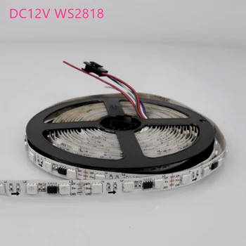 

5M WS2818 (Upgrade version WS2811) 5050 RGB led strip light 30leds/m 60leds/m DC12V addressable digital tape flexible strips