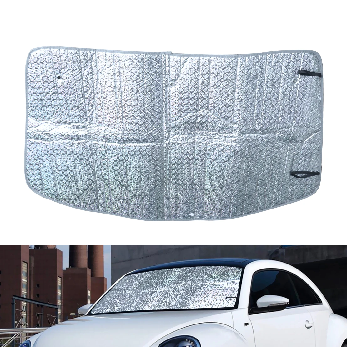 CITALL передний Складной Лобовое стекло Солнцезащитный козырек подходит для Volkswagen Beetle 2012 2013