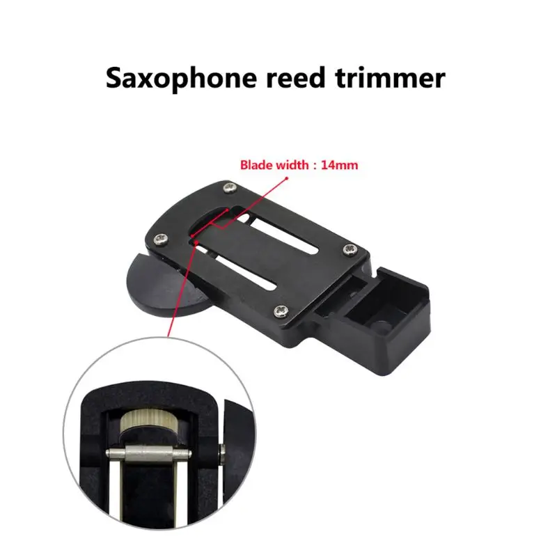 1 PC Clarinet Reed Trimmer Cutter with Sharp Blade Clean Cut Reeds Trimmer Woodwind Instruments Accessories