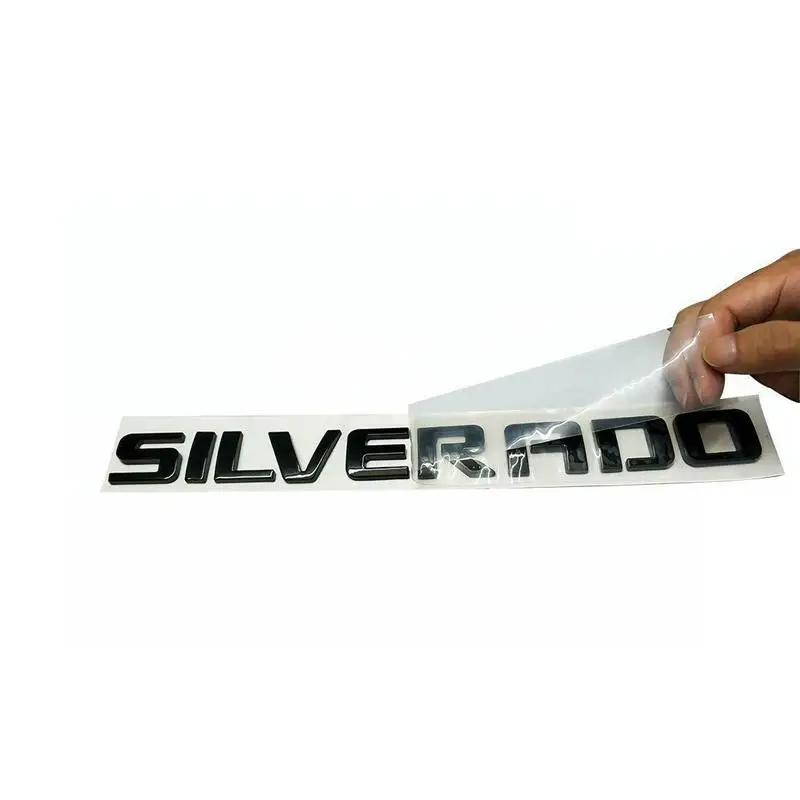ABS пластиковая наклейка 3d SILVE-RADO эмблема значок