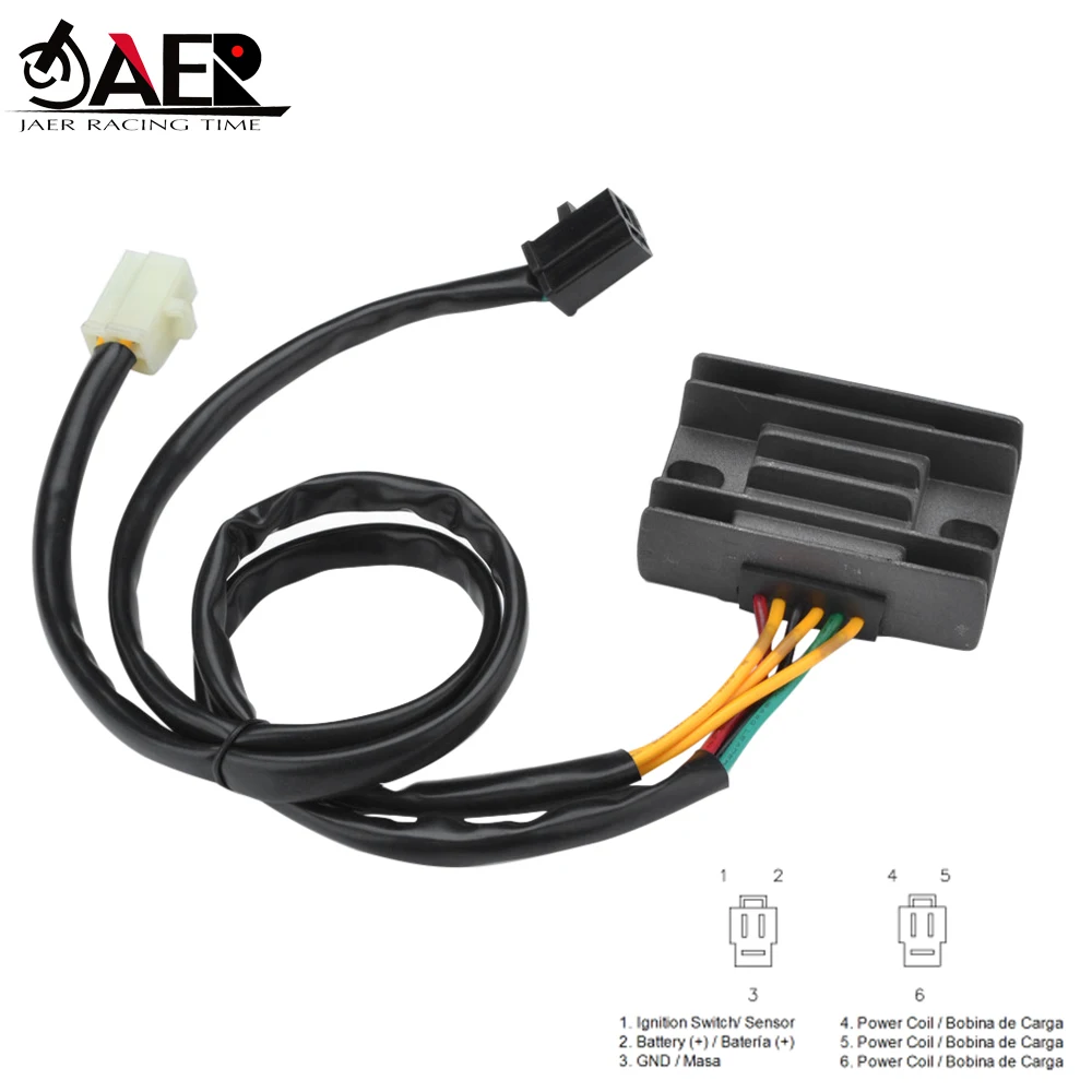 Выпрямитель регулятора напряжения JAER SH572MB для мотоцикла Honda AX1 AX 1 NX250 1988 1989 1990 1991 1992