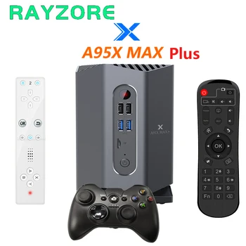 

A95X MAX PLUS Android 9.0 TV Box Amlogic S922X Smart 4GB RAM 64GB ROM Gaming Box Bluetooth Gamepad Motion Sensing Remote