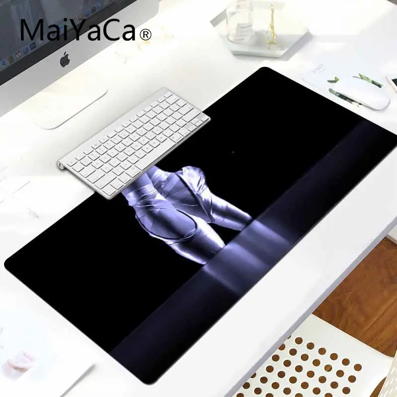 MaiYaCa ваш собственный коврики балетки DIY дизайн игровой с узором коврик для мыши ноутбука игровой Lockedge мыши коврик - Цвет: LockEdge 30X90cm