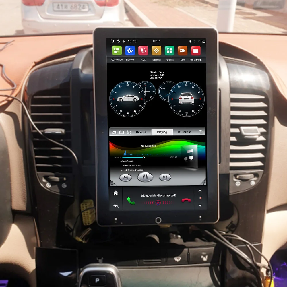Универсальный автомобильный dvd плеер на android 9 0 dsp автомобильная аудиосистема 2 + 32