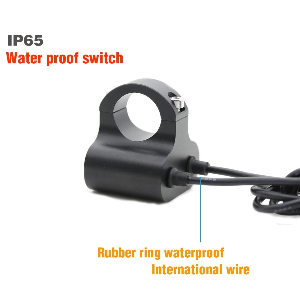 BOSMAA Blinker Start Brake Switch Motorcycle Handlebar Led Switch battery kill switch Hazard Light Button Switch 12V 22mm 7/8"