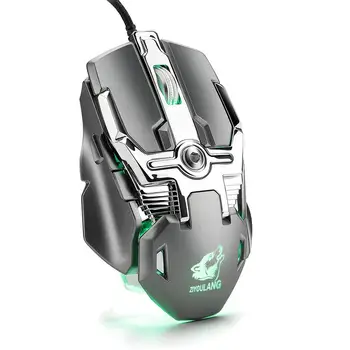 

Professional Wired Gaming Mouse 7 Button 5500 DPI LED Optical USB Computer Mouse Gamer Mouse Silent Mause For PC D20