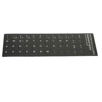 

Portuguese Language Notebook Keyboard Cover Sticker Layout Black For PC Mac Portuguese Keyboard Stickers Layout for Pc Cover