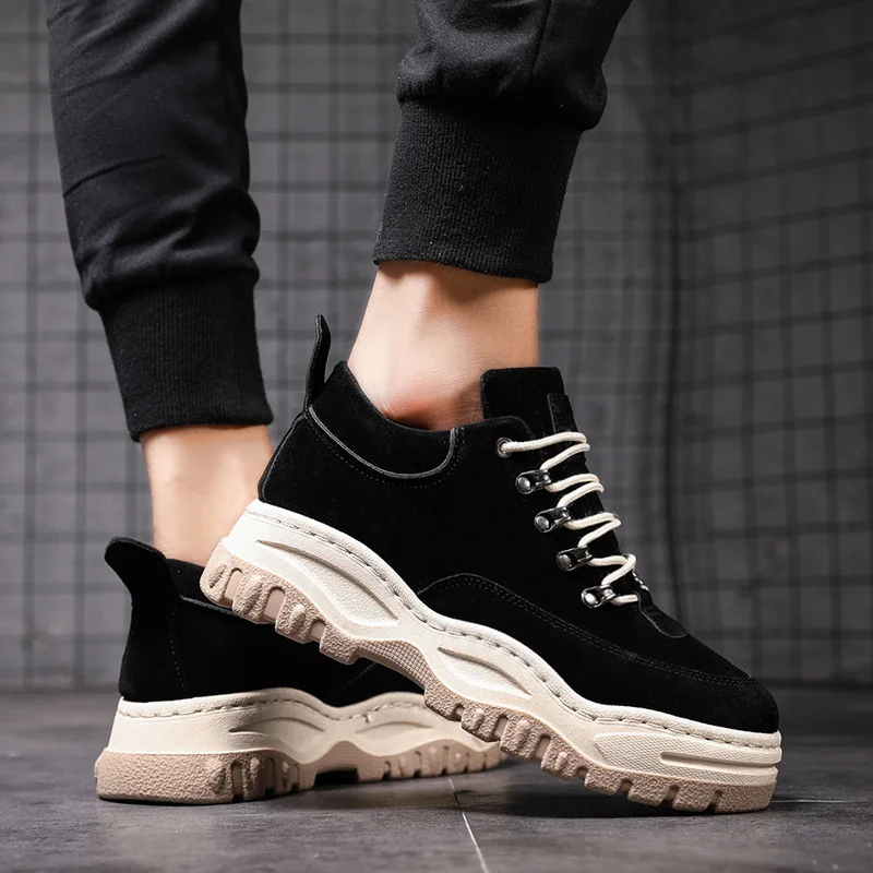 

INS Super Fire Platform Shoes Thick Bottomed Retro Dad Shoes 2018 Autumn New Style Athletic Shoes Men's Korean-style Fashion Cas