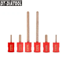 

DT-DIATOOL 1pc Dia 4mm / 8mm Diamond Mortar Raking Bits Coarse For Mortar Raking Brick Removal Vacuum Brazed Removal finger Bits