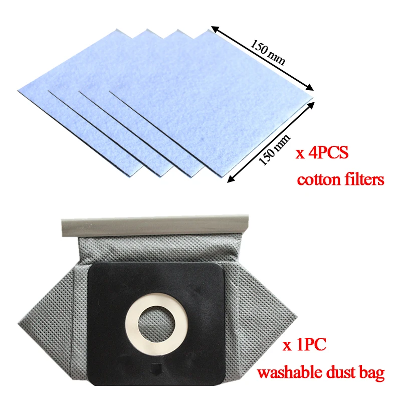  Reusable Robot Vacuum Cleaner Garbage Dust Filter Bag  Compatible For D10 D10s Home Appliance Accessories 4Pair Universal Vacuum  Cleaner Bag Cloth Dust Bag Non-woven Dust Bag Highperformance: Home &  Kitchen