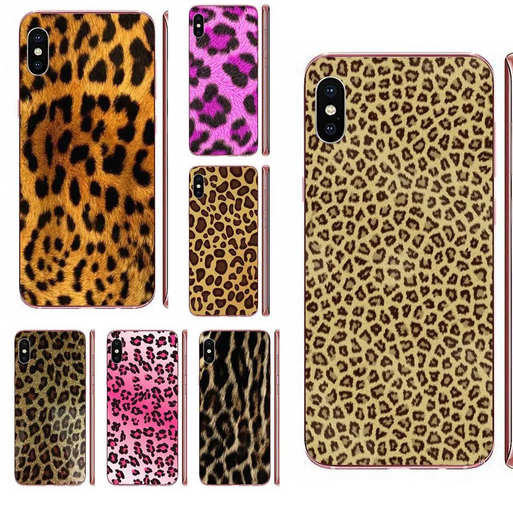 Цветной леопардовый узор для Apple iPhone 11 Pro X XS Max XR 4 4S 5 5C 5S SE SE2 6 6S 7 8 Plus мягкий ТПУ