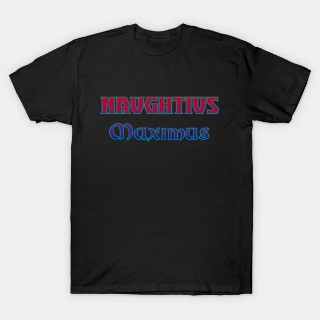 Мужская футболка naughtius maximus Футболка женская | одежда