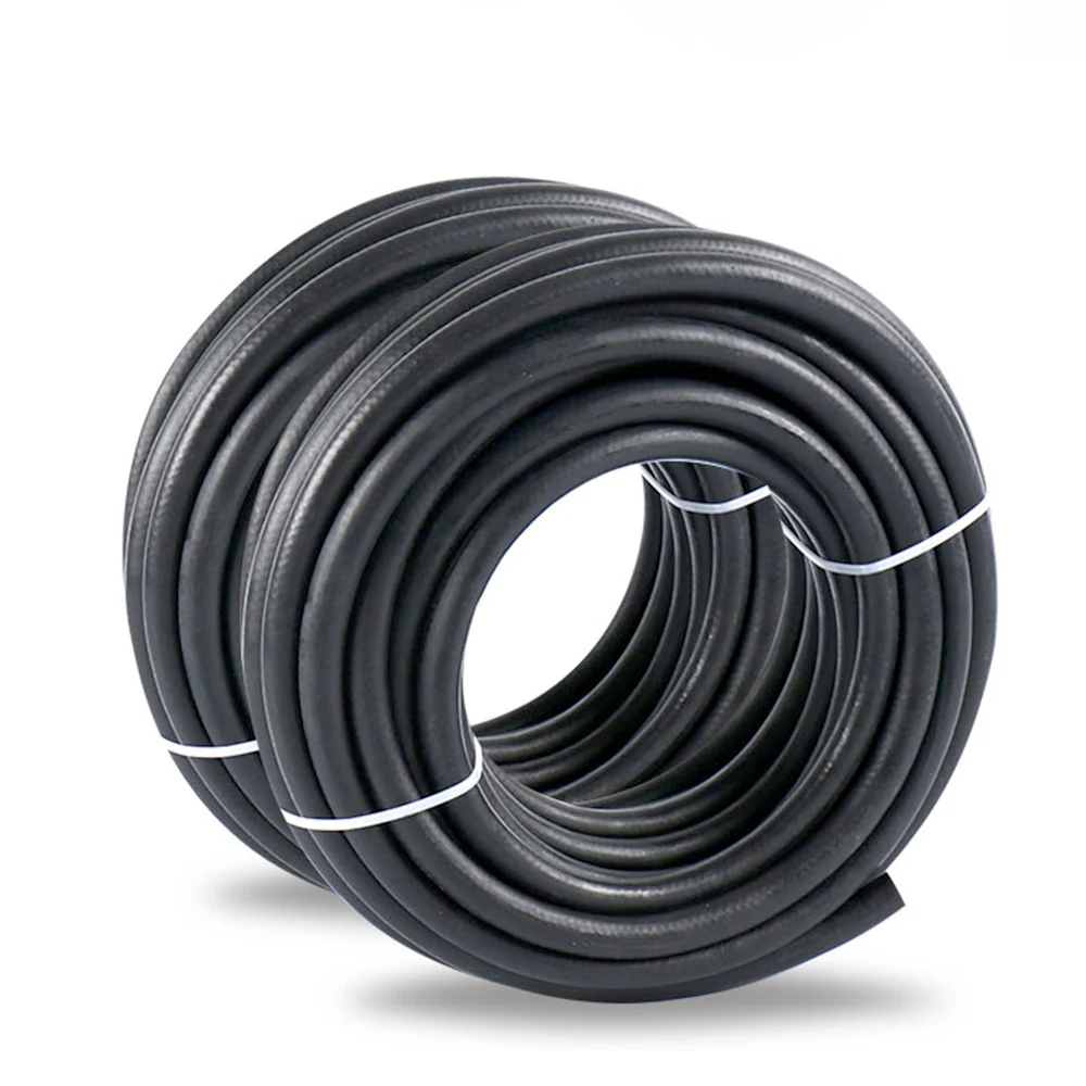 Car oil hose fuel pipe 4mm/6mm/8mm/10mm/12mm/14mm/16mm/18mm Oil Fuel Hose Line Car Turbo Oil Cooler Hose black