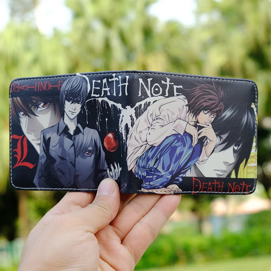 Аниме DEATH NOTE L. Lawliet монета из искусственной кожи кошелек сумка держатель слой крутой Горячий