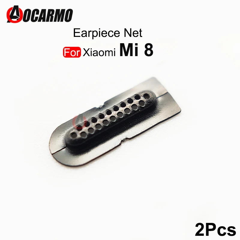 Aocarmo 2Pcs/Lot For Xiaomi Mi 8 Mi8 Anti Dust Mesh Ear Speaker Anti Dust Earpiece Net Replacement Parts