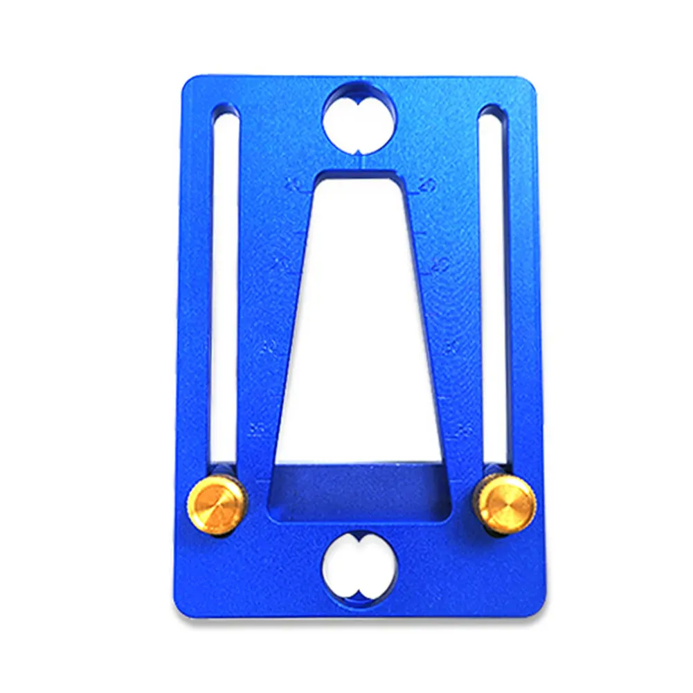 

Hand Cut Useful DIY Scale Template Tool Carpentry Woodworking Marking Gauge Home Guide Dovetail Marker Aluminum Alloy Measuring