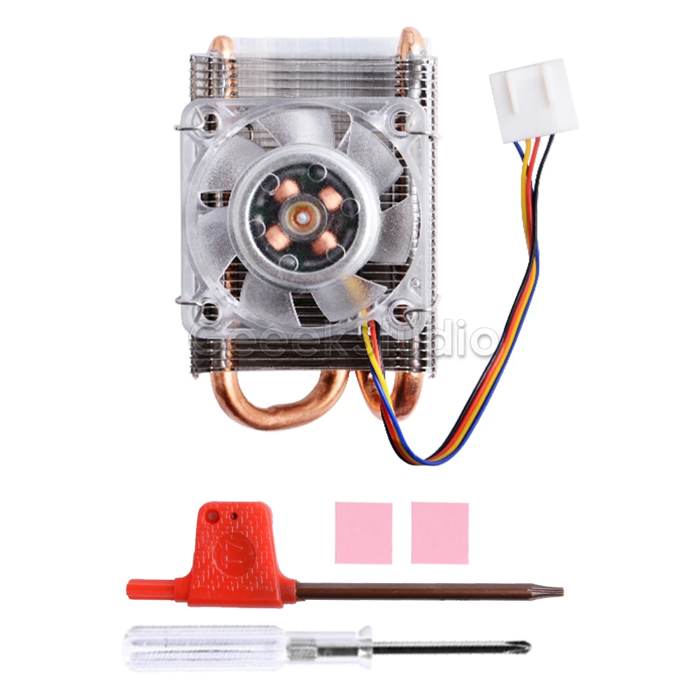 GeeekPi Orange Pi 5 Orange Pi 5B Low-Profile ICE-Tower CPU RGB LED Light  Cooling Fan Radiator - AliExpress