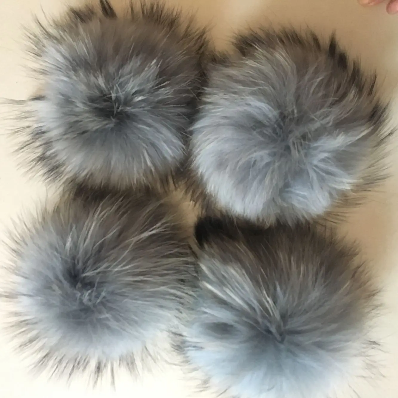 plain skully hats Big Size 15cm DIY Real Fox Fur Pompoms Raccoon Fur Pom Poms Balls Natural Fur Pompon For Hats Bags Shoes Scarves Accessories men's skullies & beanies Skullies & Beanies