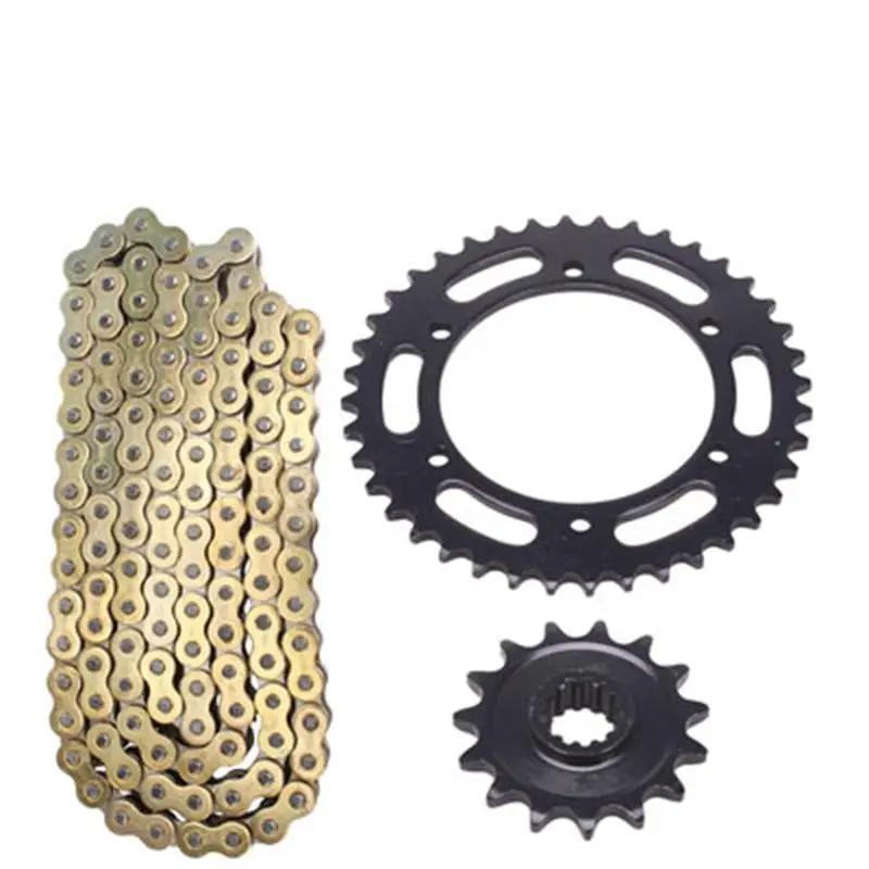 

Motorcycle Front Rear Sprocket geartransmission chain Sprockets Gear for Honda RVF400 VFR400 RVF VFR 400 NC30
