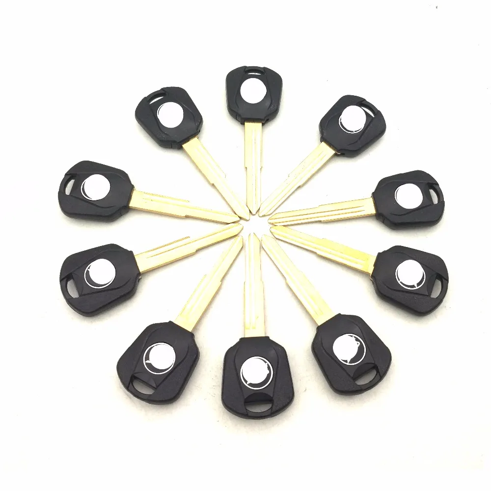Motorcycle Key Blanks 10pcs for HONDA CB400 VTEC CBR600 900 1000
