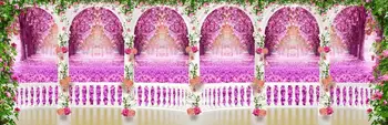 

Custom 3d wallpaper walls living room bedroom purple 3d wallpaper walls Garden background wall wallpaper roll decoration mural