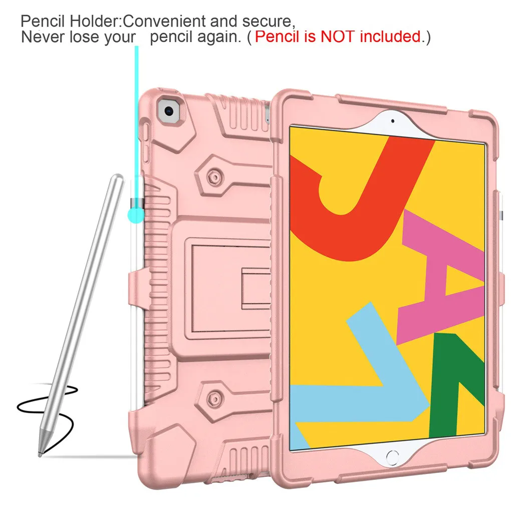 Protector Stand case Folding Stand Protective Case Stand Cover For IPad 10.2 Inch With Pen Slot Funda case Dropshipping#G