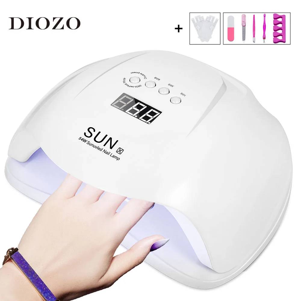 54w nail lamp gift