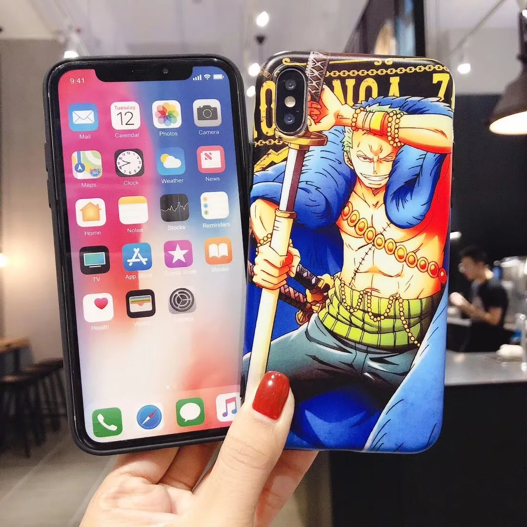 Una pieza Luffy Zoro Boa Hancock 20 aniversario genuino funda de
