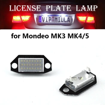 

Car LED License Plate Lights for Mondeo MK3 MK4 LED Number Plate Lamp Bulb Kit 12V
