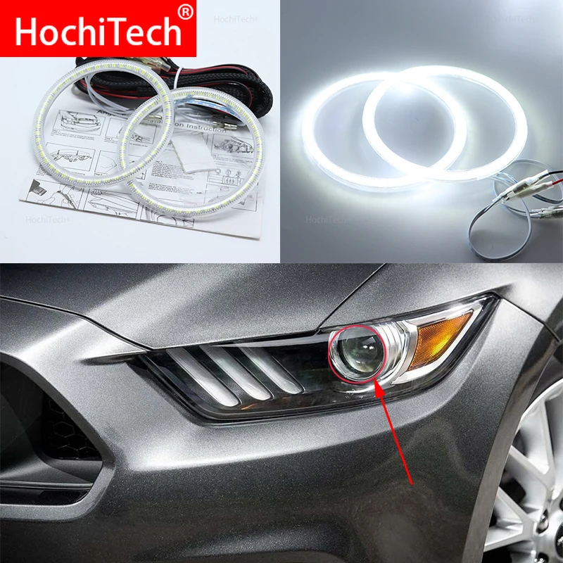 Для Ford Mustang 2015 2016 Smd комплект светодиодов глаза ангела отличное ультраяркое