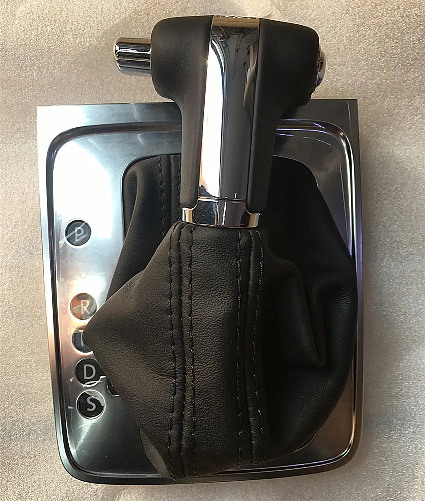 

Automatic gear shift knob DSG genuine leather Gear shift knob for 07-11 PASSAT B6 Euro CC