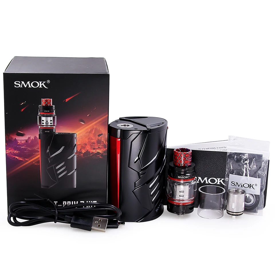 Оригинальная электронная сигарета SMOK T PRIV 3 комплекта 300 Вт с атомайзером V12 Prince 8