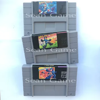 

High Quality Mega Man X /Mega Man 7/Soccer Video Game Accessories Memory Cartridge Card for 16 Bit Consoles NTSC-U Version