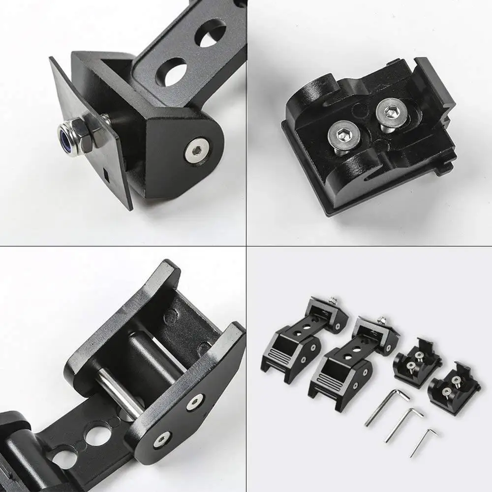 Для Jeep Wrangler Jk Jku 2007- блокировка крышки двигателя пряжка круглое отверстие безопасности автомобиля Hoodlock комплект аксессуары для модификации автомобиля