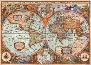 

4000 Pcs World Map Administration Map Mosaic Reynolds Puzzle Assemble Educa World Map Puzzles Toys
