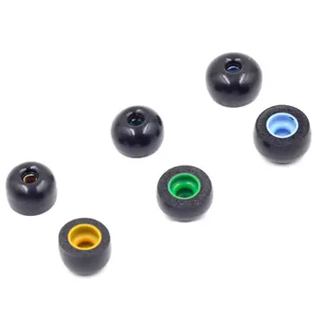 

Replacement Memory Foam Ear Tips TWS Earbuds Earphone Sleeve for Jabra Elite 65t S ONY WF-1000XM3 Earphone Accessories