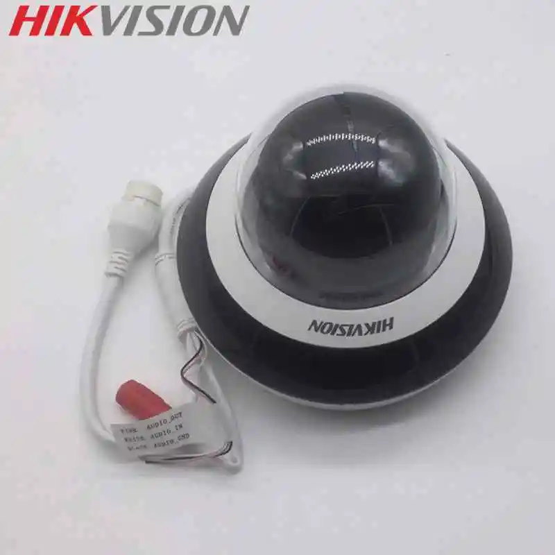 Камера видеонаблюдения HIKVISION IP камера 4 МП 2 8 12 мм кратный зум подключение к сети POE