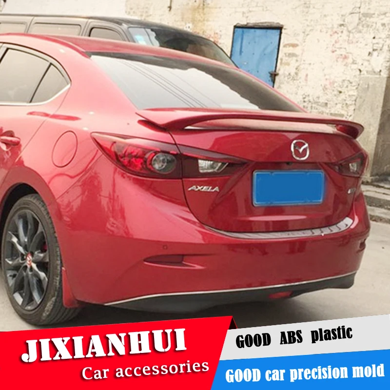 Спойлер для Mazda 3 Axela 2014-2016 спойлер YWck из АБС-пластика цвет заднего крыла