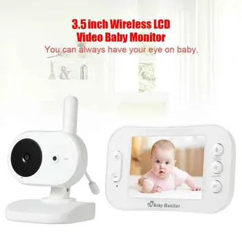 

3.5 Inch Audio Infant Nanny Talk Back Night Vision Desktop Baby Monitor Wireless Video Stable Security Camera Digital Music