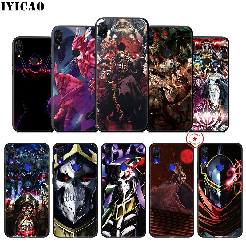 Overlord аниме мягкий чехол для Xiaomi Redmi Note 8 iPhone 7 6 Plus 5 iPad Pro/Redmi 5A 4X Prime силиконовый |