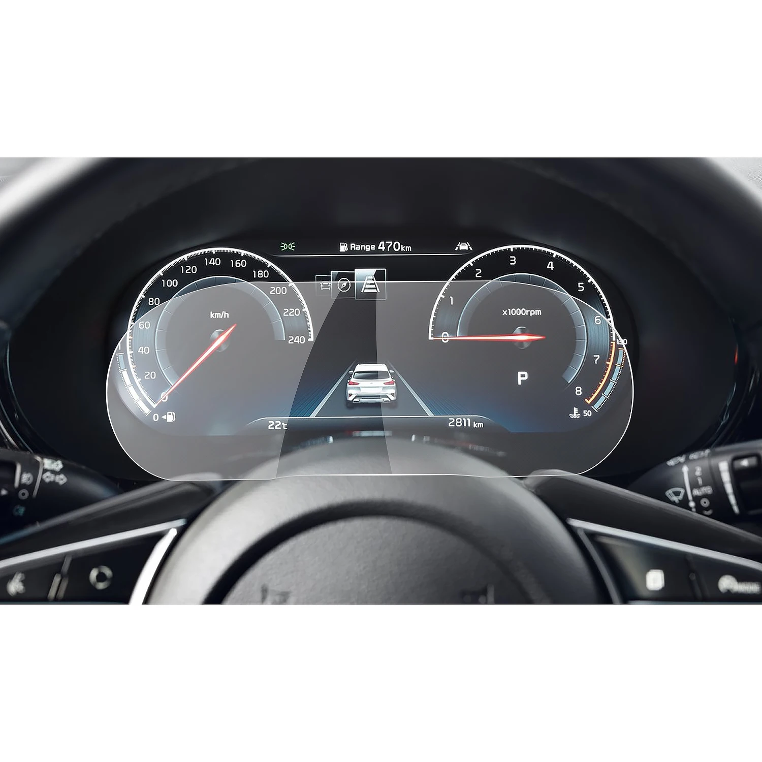 Ruiya Per Kia Xceed / Ceed Sw Gt / Proceed Gt 2020 2021 Auto Lcd Strumento Display Schermo Protettore Auto Kia Xceed Accessori