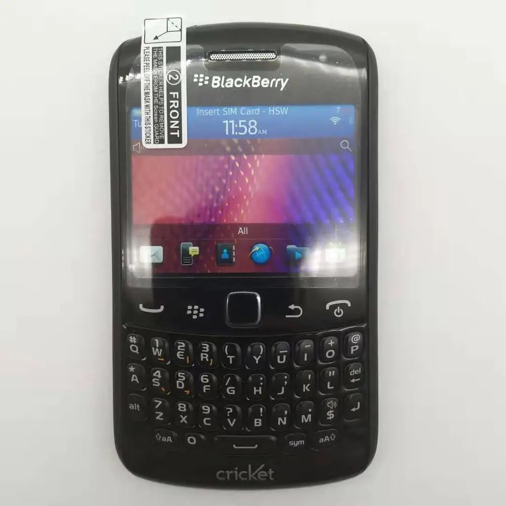 Оригинальный разблокированный сотовый телефон Curve Apollo Blackberry 9360 камера 5 0 МП GPS Wi Fi