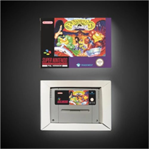 Battletoads в Battlemaniacs-EUR версия карта действия для игры с розничной коробкой |