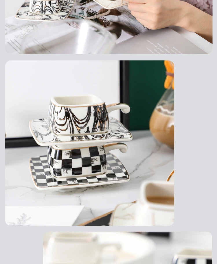 Grafik Werkstatt Espresso Tasse Vintage Guten Morgen Mint Schwarz 95ml | Schöner Leben