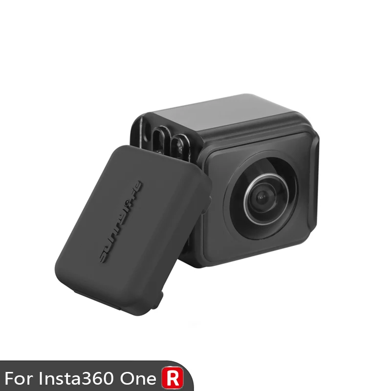 2Pcs Camera Lens Dustproof Silicone Cover Protector for Insta360 One R Action Accessories | Электроника
