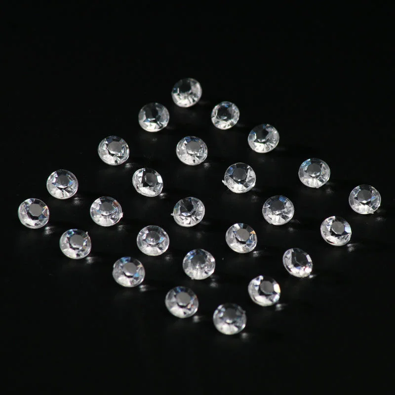 Вечерние бриллиантовое акриловое украшение 3200 шт прозрачный стол разброс пластик