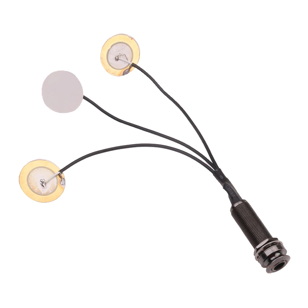 Kalimba Transducer Pickups 100x100x30mm Percussion Replacement Accessory