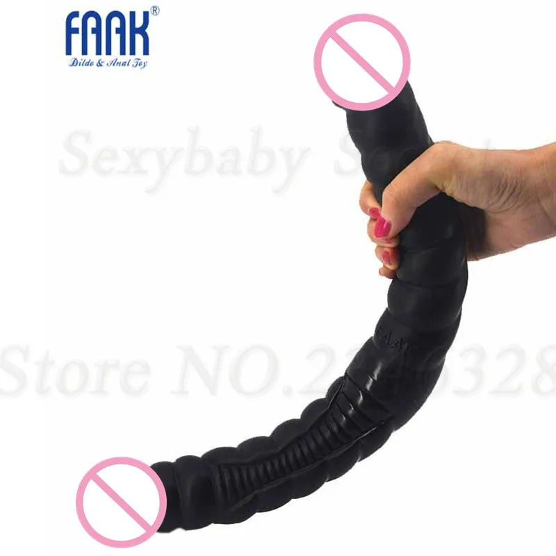 Super Long Screw Thread Double Anal Dildo Dong Realistic Cock Dick Penis Vaginal Dildos Sex Toys for Woman Lesbian Masturbation | Красота и