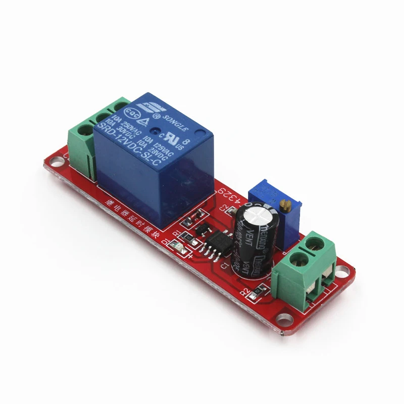 DC 5 V 12 V реле задержки времени NE555 реле времени Щит 5 V Реле времени 12 V Таймер задержки переключения автомобильные реле импульсный генератор Duty