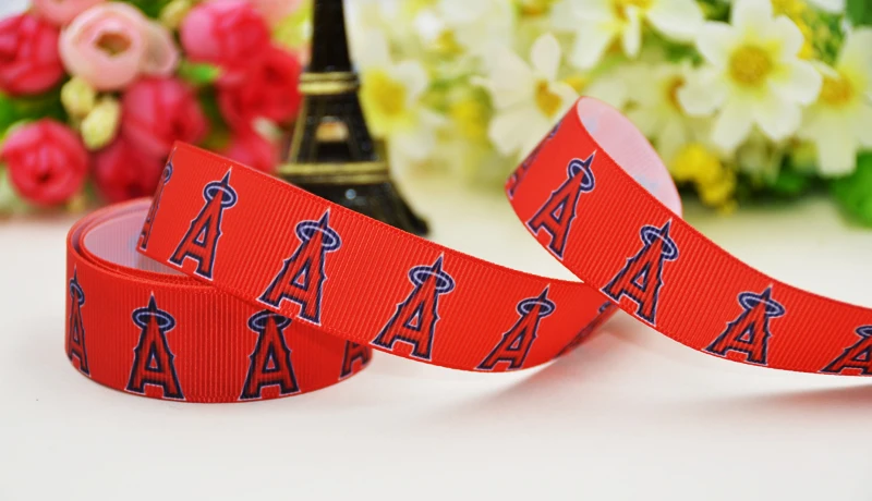 7/8''(22mm) Sport Series Cartoon Character printed Grosgrain Ribbon party decoration satin ribbons OEM 10 Yards Mul071